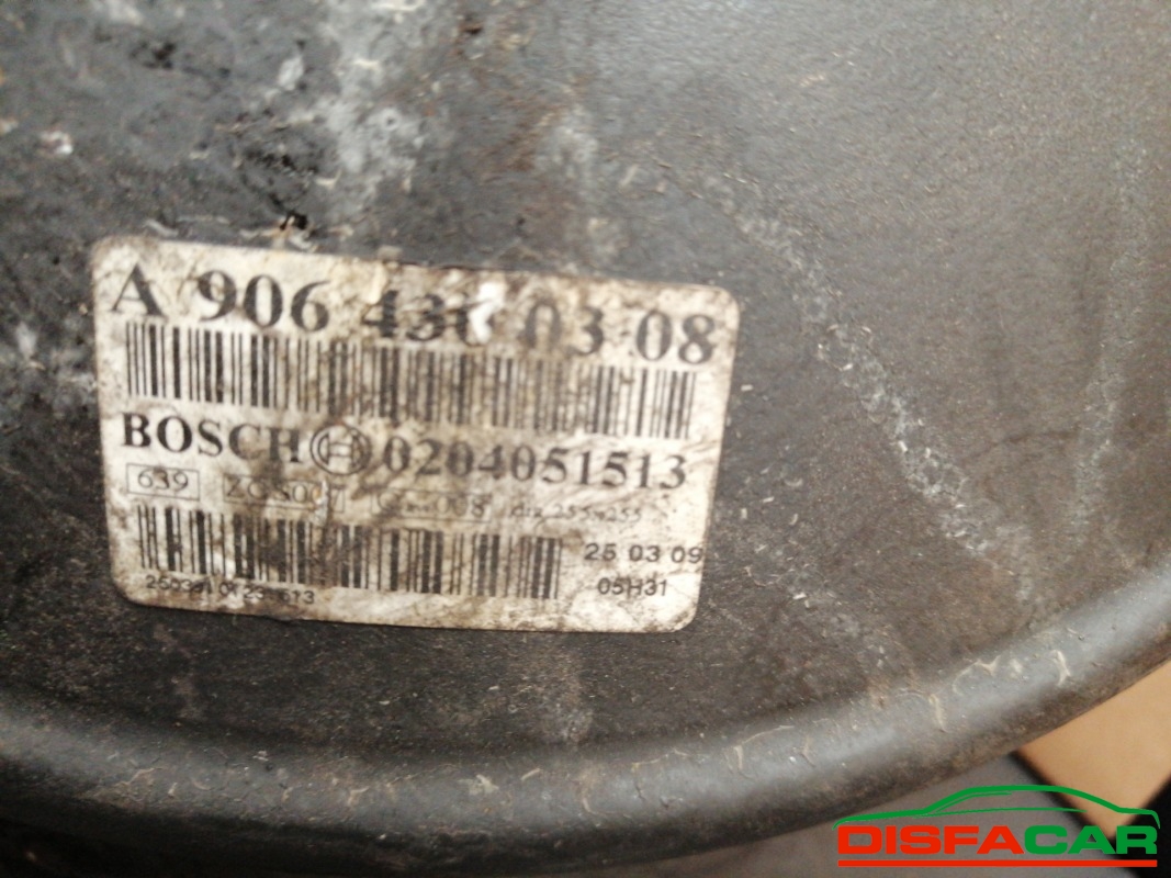 Servofreno usato Mercedes Benz Sprinter 2006 – foto 2 di 5