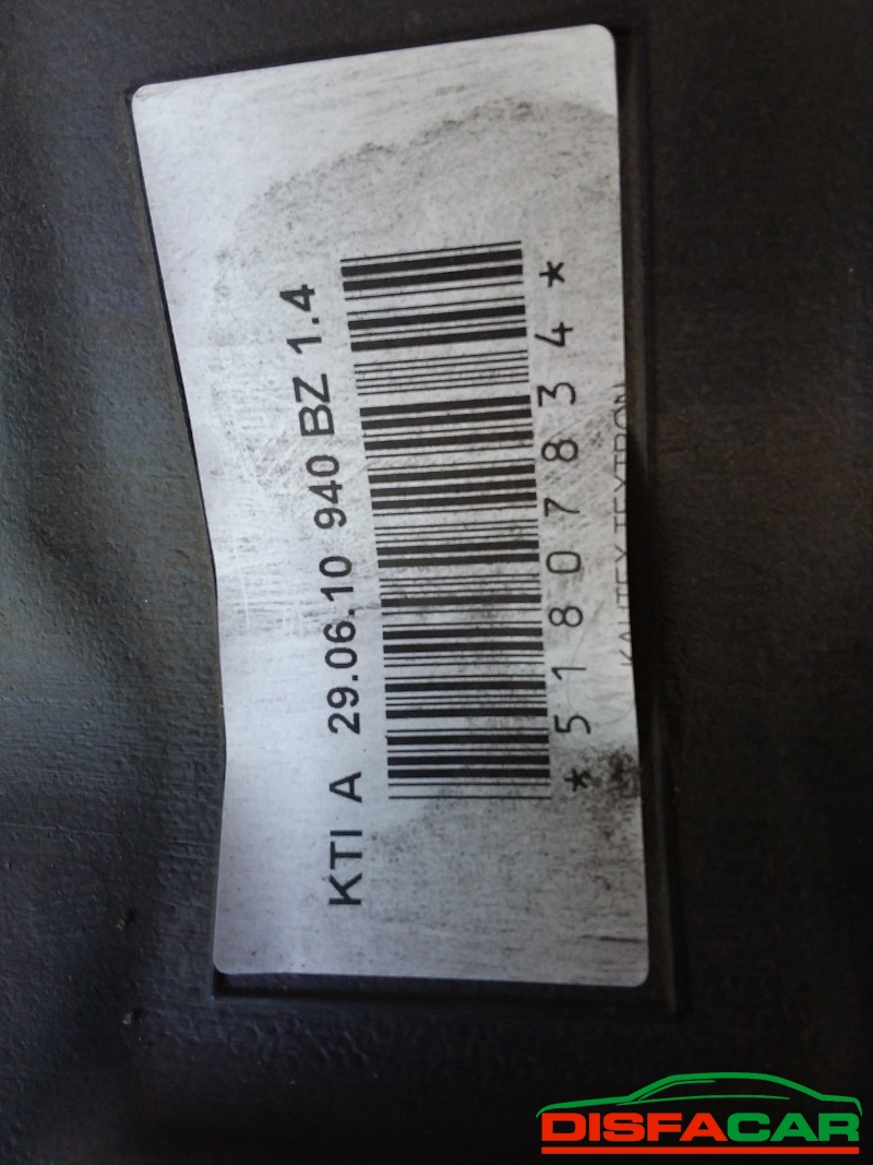 Serbatoio usato Alfa Romeo Giulietta 2010, codice 198A4000 – foto 5 di 6