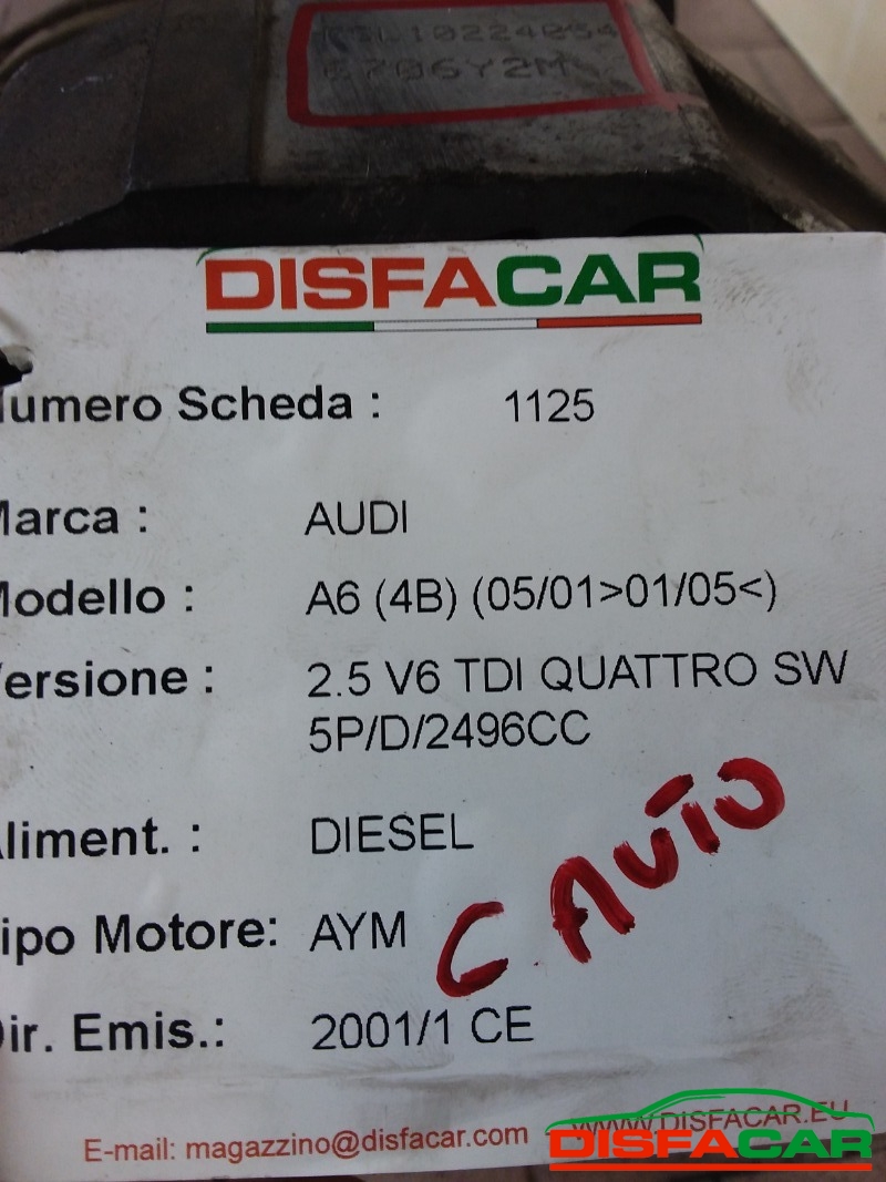 Cambio usato Audi A6 AUTOMATICO 2001, codice fsl – foto 7 di 7