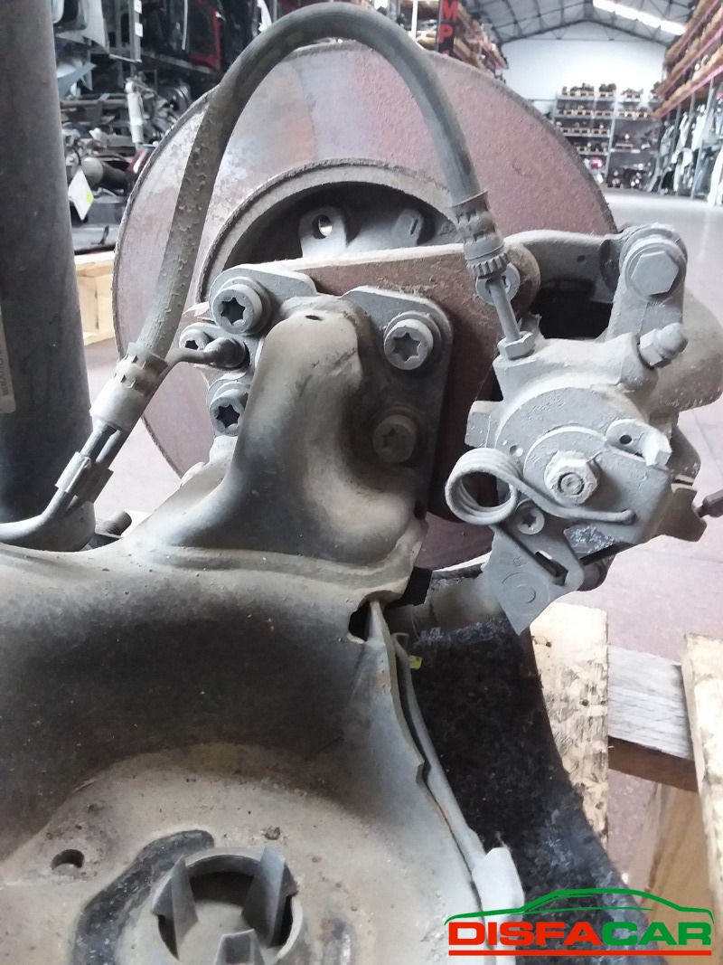 Assale posteriore usato Peugeot 207 (MANCANO AMMORTIZZATORI) 2009, codice 9HP – foto 3 di 7