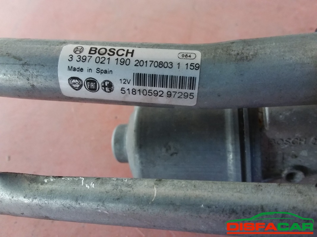 Motorino tergicristallo usato Fiat Doblo 2A SERIE 2009 – foto 8 di 8