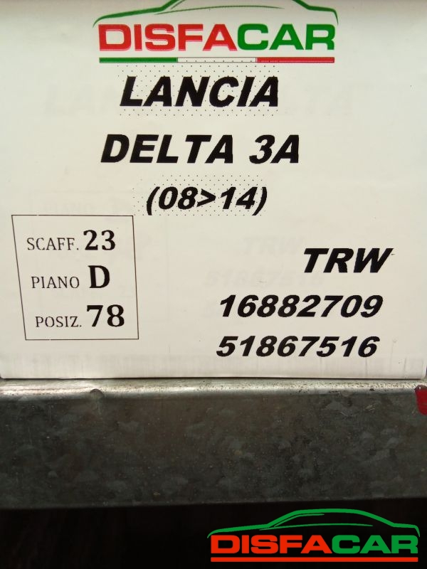 Centralina abs Lancia Delta 2008 – pezzo 1