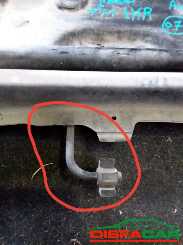 Telaietto anteriore usato Toyota Aygo Peugeut. 107 citroen. C1 SOLO CON SUPPORTO MARMITTA 2005, codice 1KRFE – foto 10 di 12