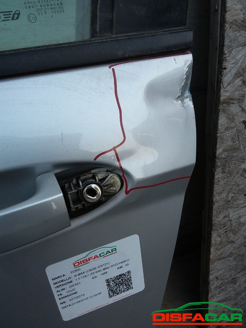 Lamierati usati Ford B-Max Alza vetro venduto 2012 – foto 2 di 3