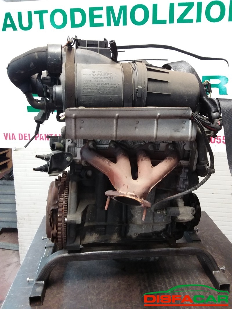 Motore usato Renault Twingo 1A SERIE 1998, codice D7FB7 – foto 4 di 8