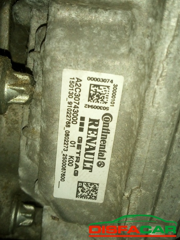Cambio usato Renault Captur 2014, codice dc4005 – foto 3 di 9