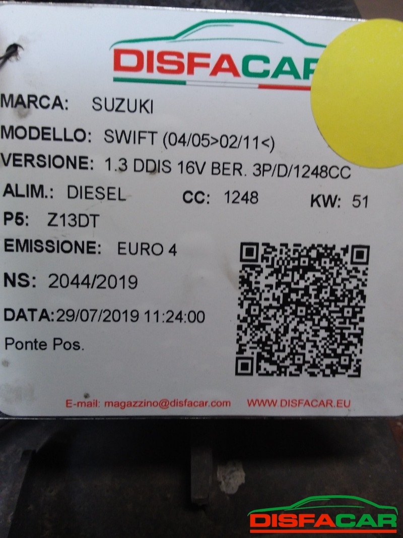 Assale posteriore usato Suzuki Swift 2005, codice Z13DT – foto 12 di 14