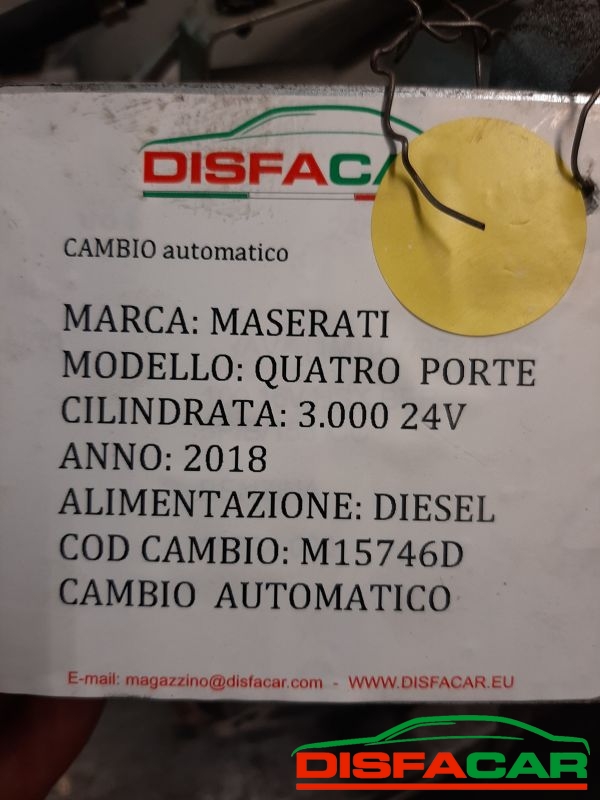 Cambio usato Maserati Quattroporte 2016 – foto 11 di 12