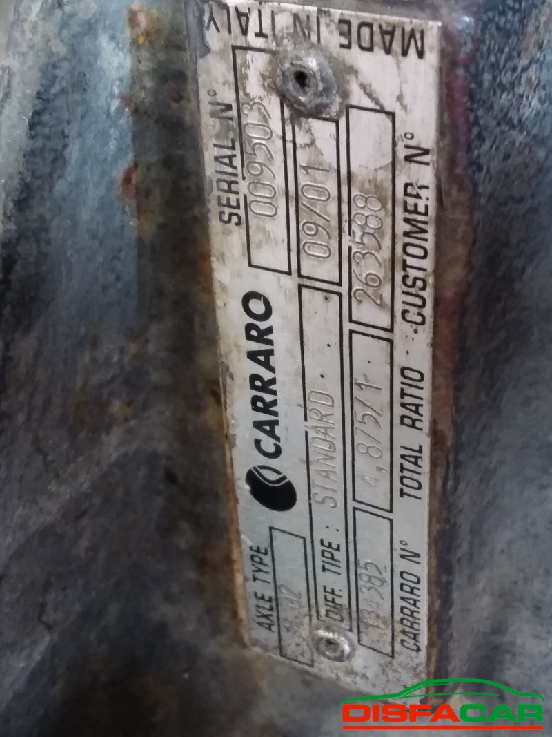 Differenziale posteriore usato Piaggio Porter, codice LDW1404/P – foto 10 di 11
