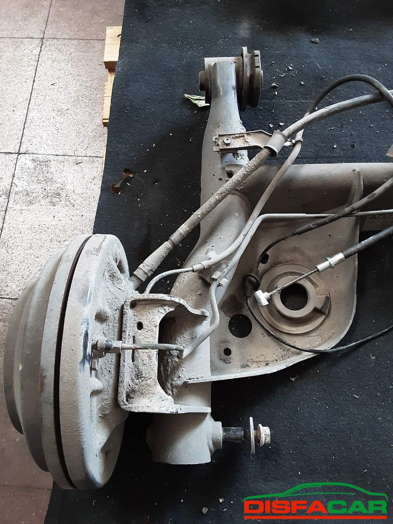 Assale posteriore usato Opel Agila 2008, codice K12B – foto 4 di 8