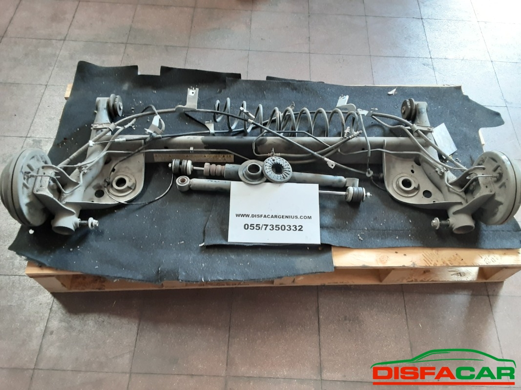 Assale posteriore usato Opel Agila 2008, codice K12B – foto 7 di 8