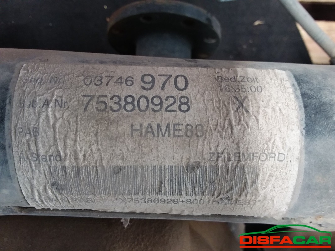 Differenziale posteriore usato BMW X3 XDRIVE 4X4 ( MANCA MOZZO SX) 2006, codice 204D4 – foto 14 di 17