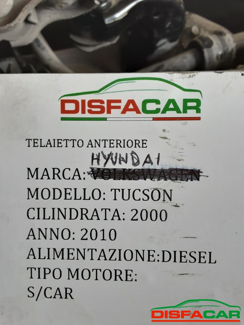Telaietto anteriore usato Hyundai Tucson 2010 – foto 10 di 11