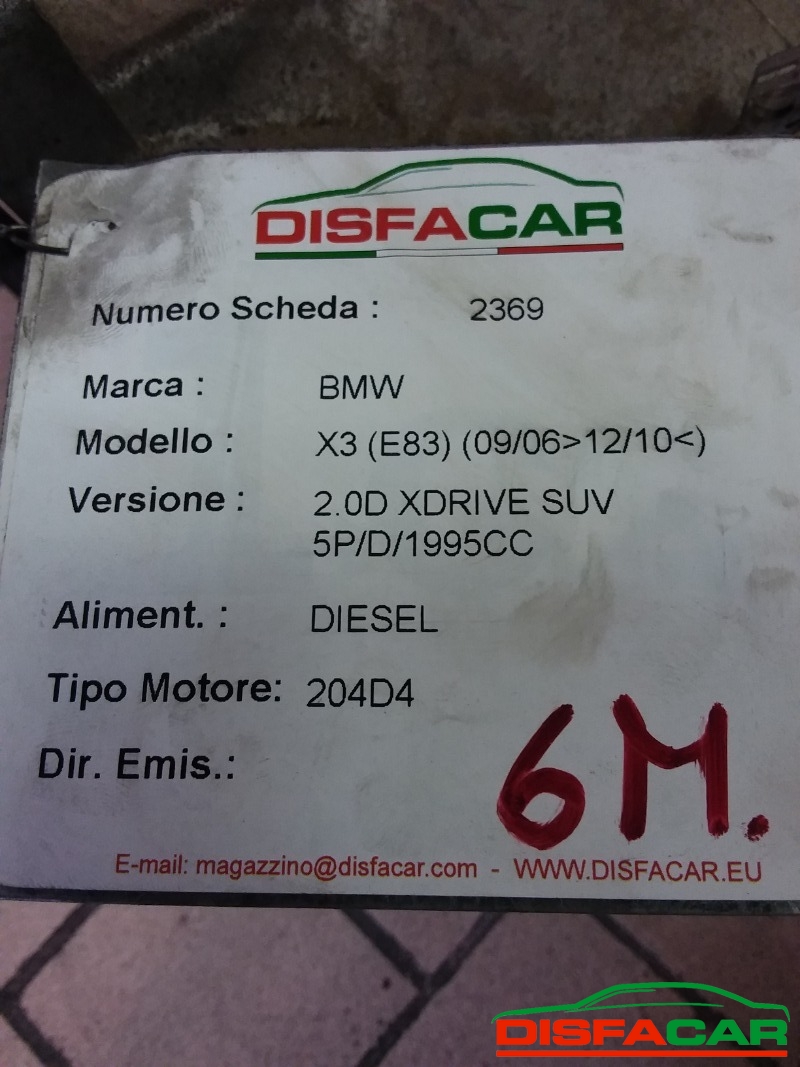 Cambio usato BMW X3 XDRIVE (E83) 2006, codice 341397302 – foto 20 di 21