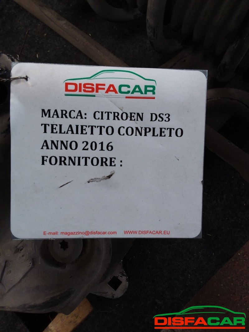 Telaietto anteriore usato Citroën DS3 2016 – foto 7 di 8