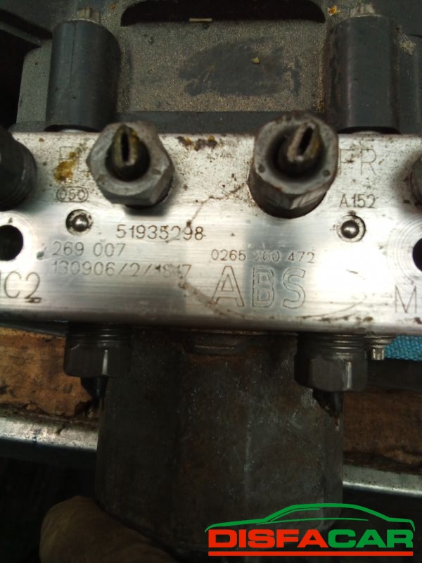 Centralina ABS usata Citroën Jumper FIAT DUCATO 3A SERIE 2006, codice 0265260472 – foto 3 di 8