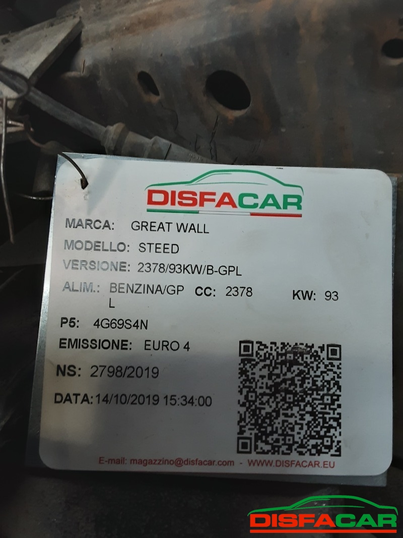 Assale anteriore con differenziale 4x4 usato GREAT WALL STEED 4X4 2009, codice 4G69S4N – foto 13 di 14