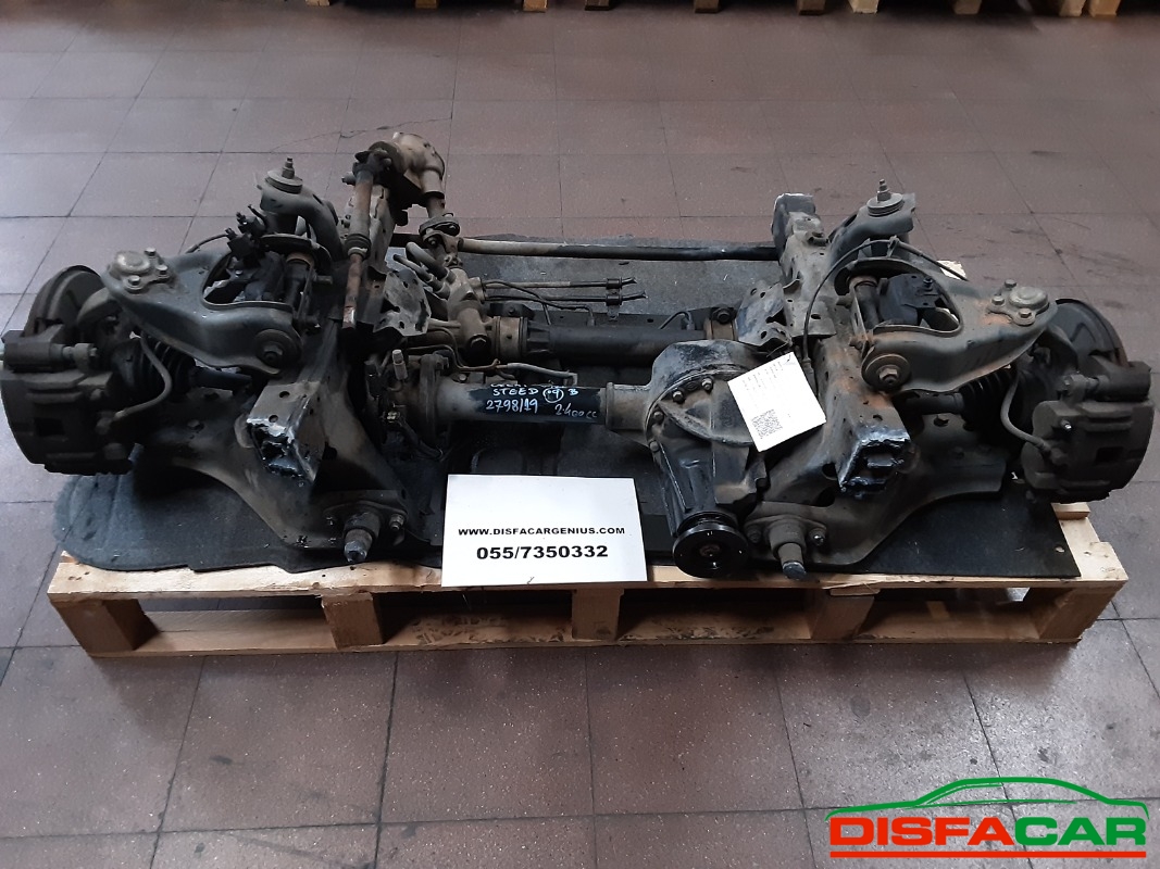 Assale anteriore con differenziale 4x4 usato GREAT WALL STEED 4X4 2009, codice 4G69S4N – foto 14 di 14