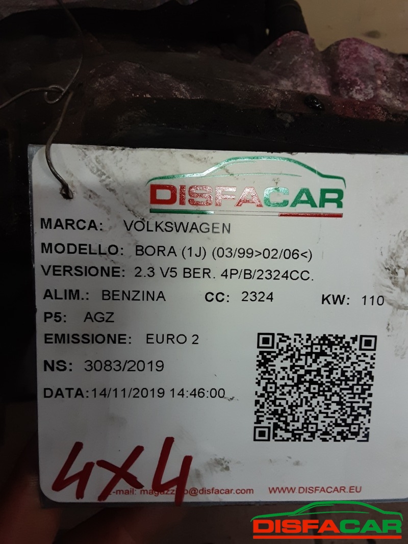 Cambio usato Volkswagen Bora 1999, codice AGZ – foto 12 di 13
