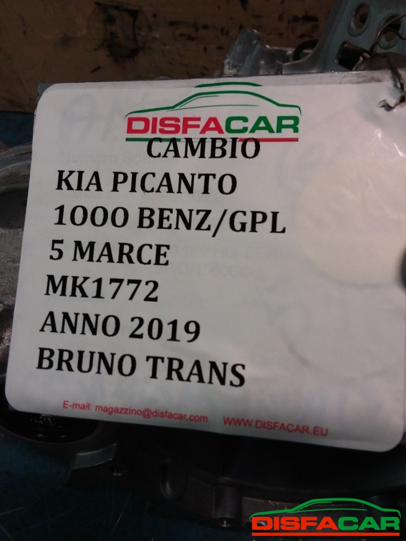 Cambio usato Kia Picanto, codice mk1772 – foto 14 di 15