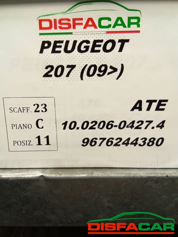 Centralina abs Peugeot 207 2009 – pezzo 1