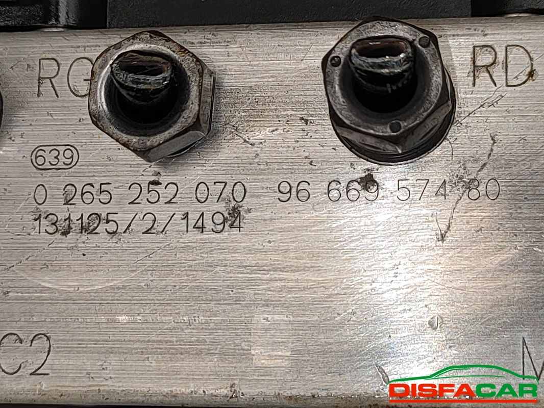 Centralina ABS usata Peugeot 308 2011, codice 0265252070 – foto 3 di 9