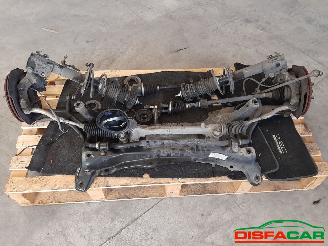 Telaietto anteriore usato Toyota Yaris FRP 2006, codice 1KRFE – foto 7 di 8