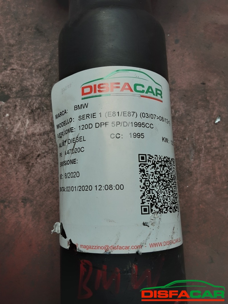 Albero di trasmissione usato BMW 120 (E81/ E87) 2007 – foto 9 di 9