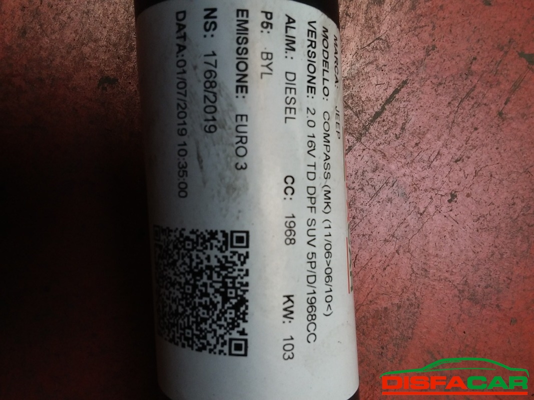 Albero di trasmissione usato Jeep Compass 4X4 2006 – foto 12 di 12