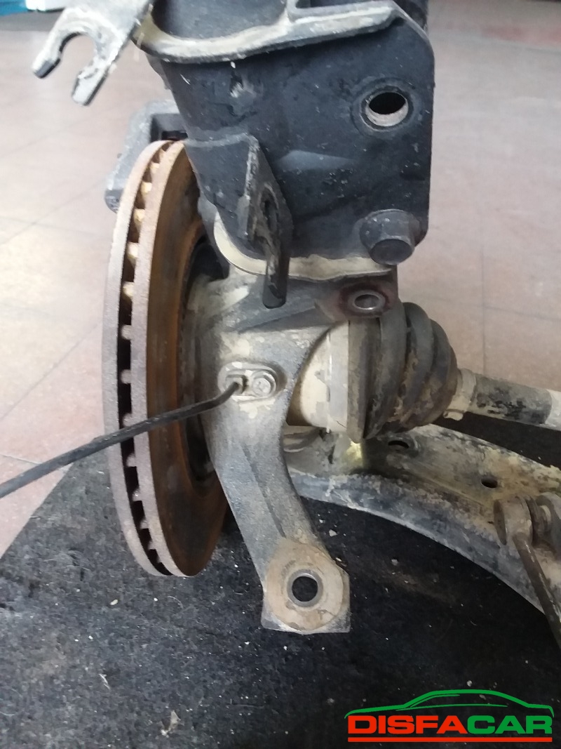 Telaietto anteriore usato Suzuki Swift 2005, codice D13A – foto 6 di 13