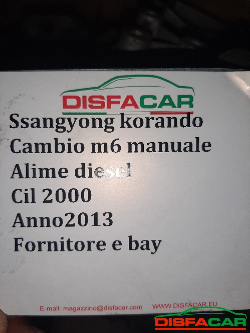 Cambio usato Ssangyong Korando 2011, codice 671950 – foto 9 di 10