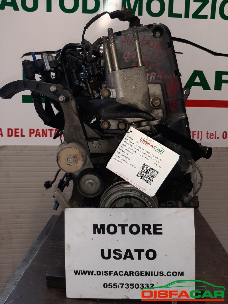 Motore usato Fiat Punto 3ª serie 2003, codice 188A4000 – foto 9 di 9