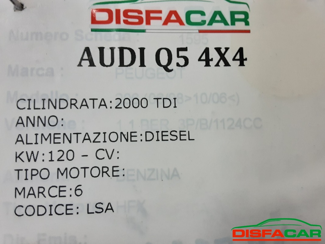 Cambio usato Audi Q5 4x4, codice lsa – foto 9 di 10