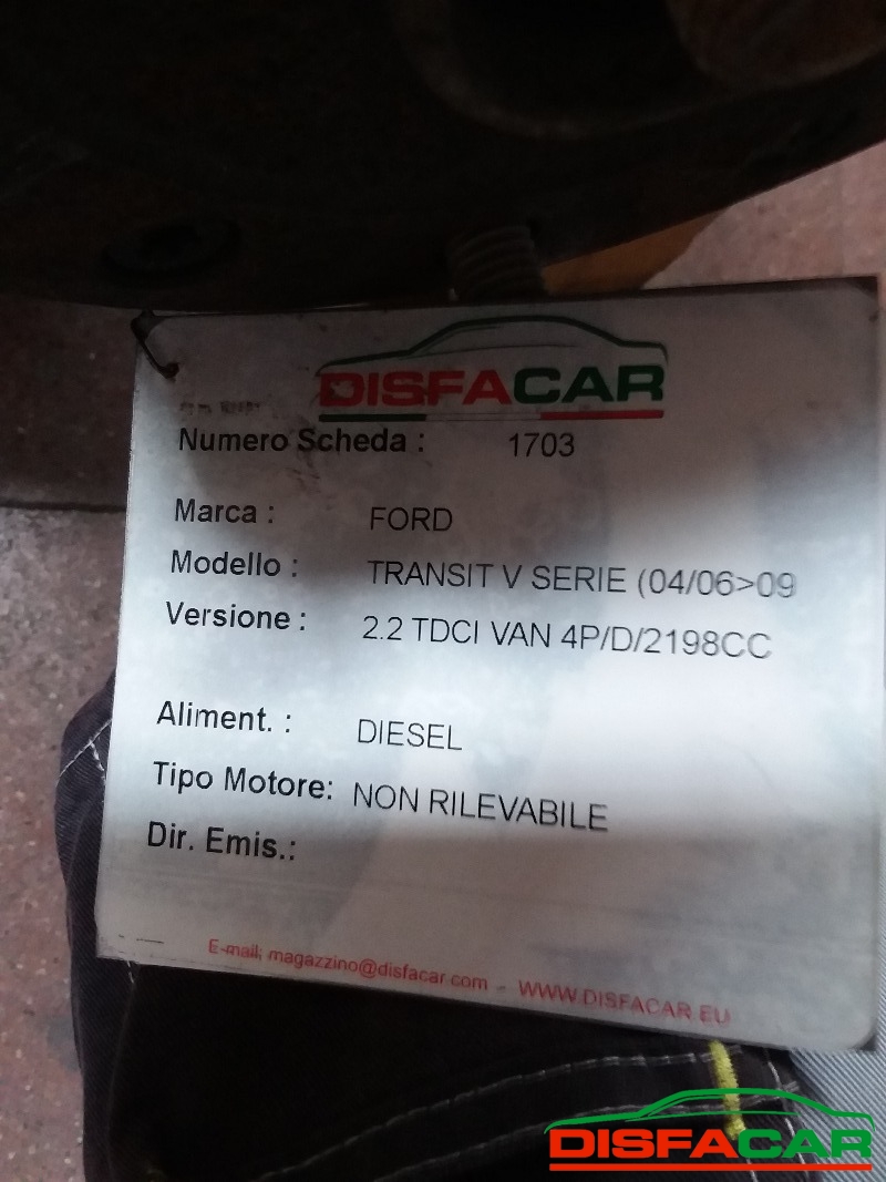 Assale posteriore usato Ford Transit 5A SERIE 2006, codice QVFA – foto 13 di 15