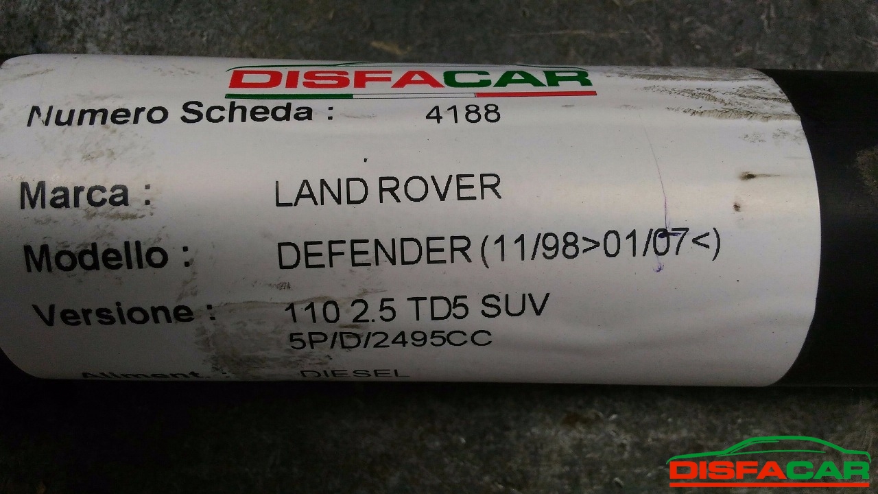 Albero di trasmissione usato Land Rover Defender 110. TD5 1998, codice 15P – foto 8 di 9