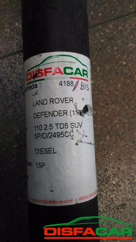 Albero di trasmissione usato Land Rover Defender 110. TD5 1998, codice 15P – foto 9 di 9