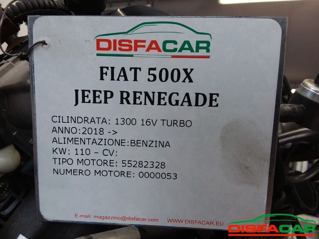 Motore usato Fiat 500X JEEP RENEGADE 2016, codice 55282328 – foto 14 di 15