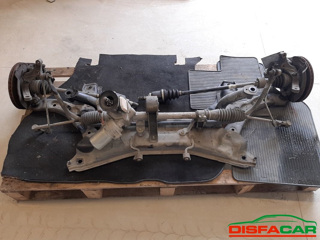 Telaietto anteriore usato Suzuki Splash MANCANO SEMIASSI DX E SX, codice K10B – foto 7 di 10