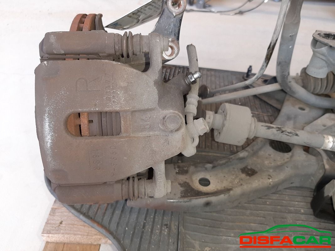 Telaietto anteriore usato Suzuki Splash MANCANO SEMIASSI DX E SX, codice K10B – foto 3 di 10