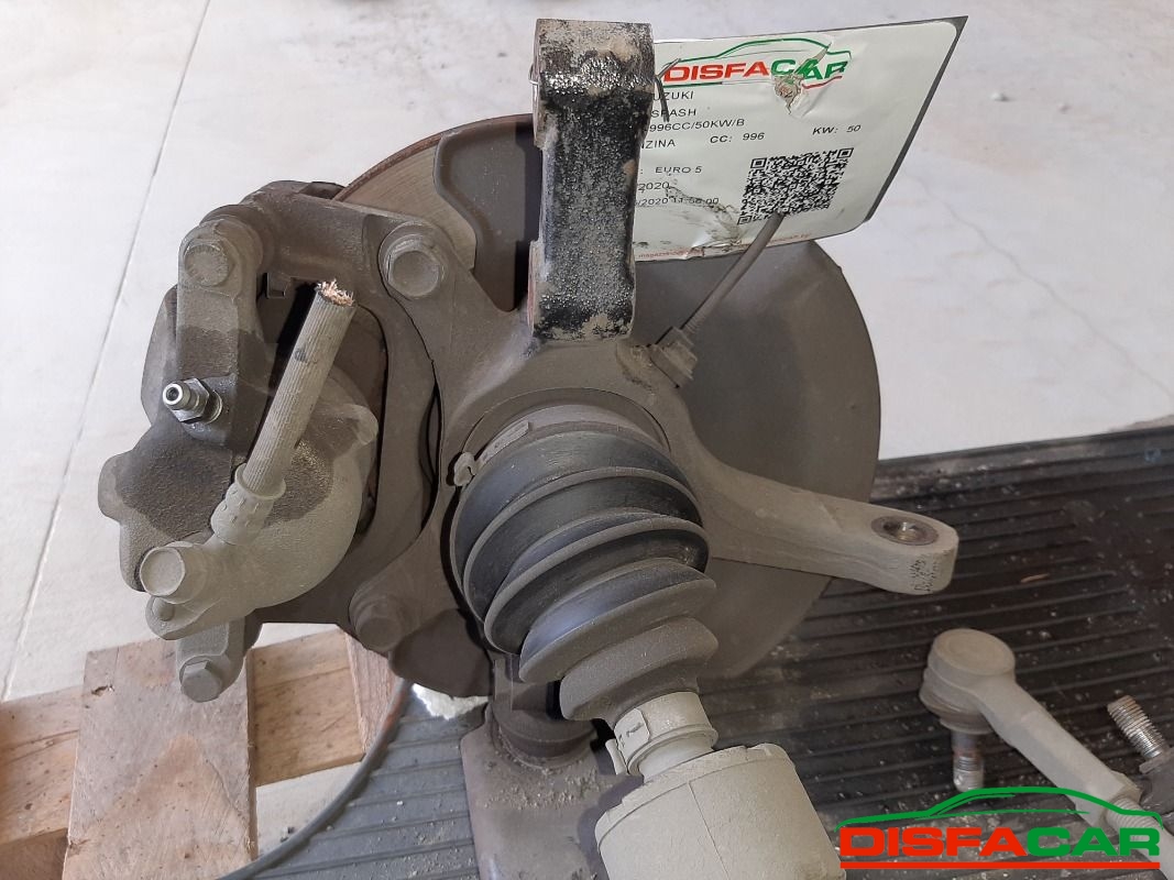Telaietto anteriore usato Suzuki Splash MANCANO SEMIASSI DX E SX, codice K10B – foto 4 di 10
