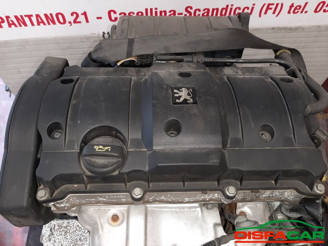 Motore usato Peugeot 206 CC 1600 16v kw 80 1998, codice NFU – foto 6 di 8