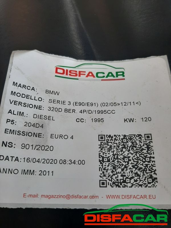 Cambio usato BMW 320 (E90/E91) 2005, codice 2300-7533513 – foto 8 di 9