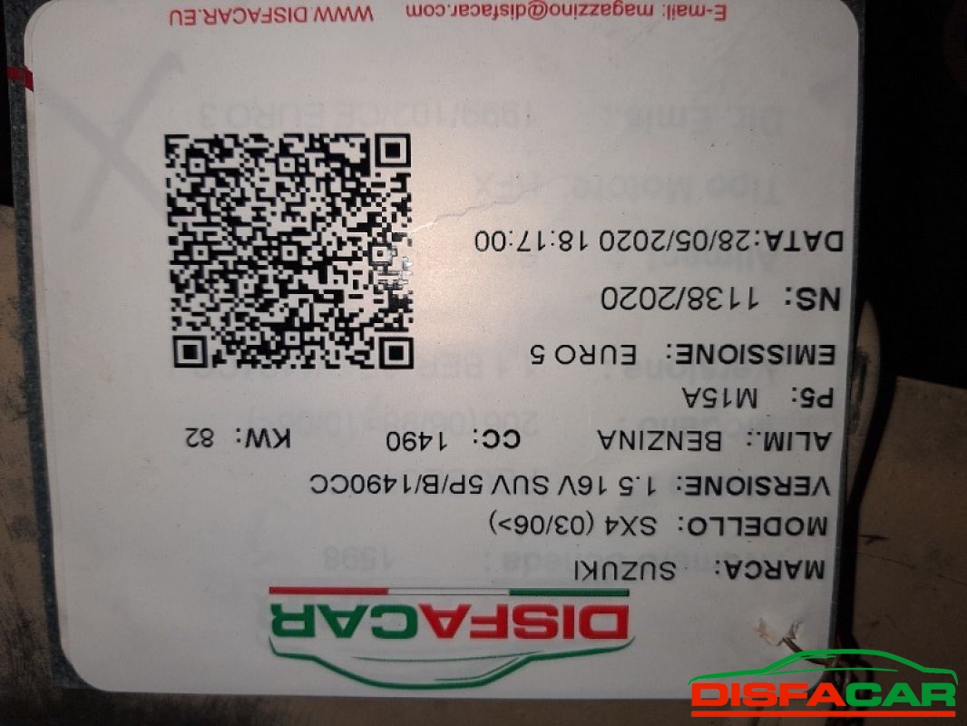 Assale posteriore usato Suzuki SX4 2006, codice M15A – foto 8 di 8