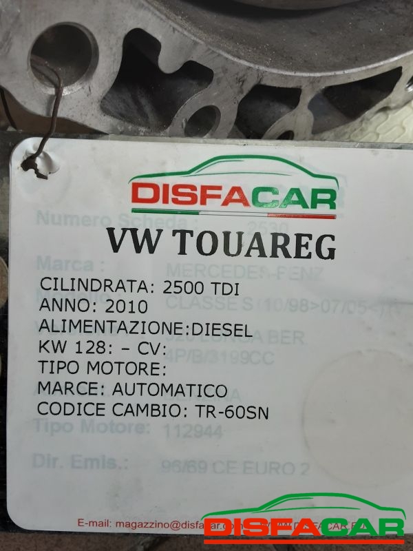 Cambio usato Volkswagen Touran SENZA CONVERTITORE 2010, codice BAC – foto 9 di 10