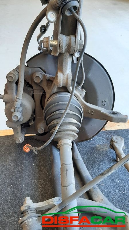 Telaietto anteriore usato Honda Jazz Manca semiasse DX e SX 2002, codice L12A4 – foto 6 di 11