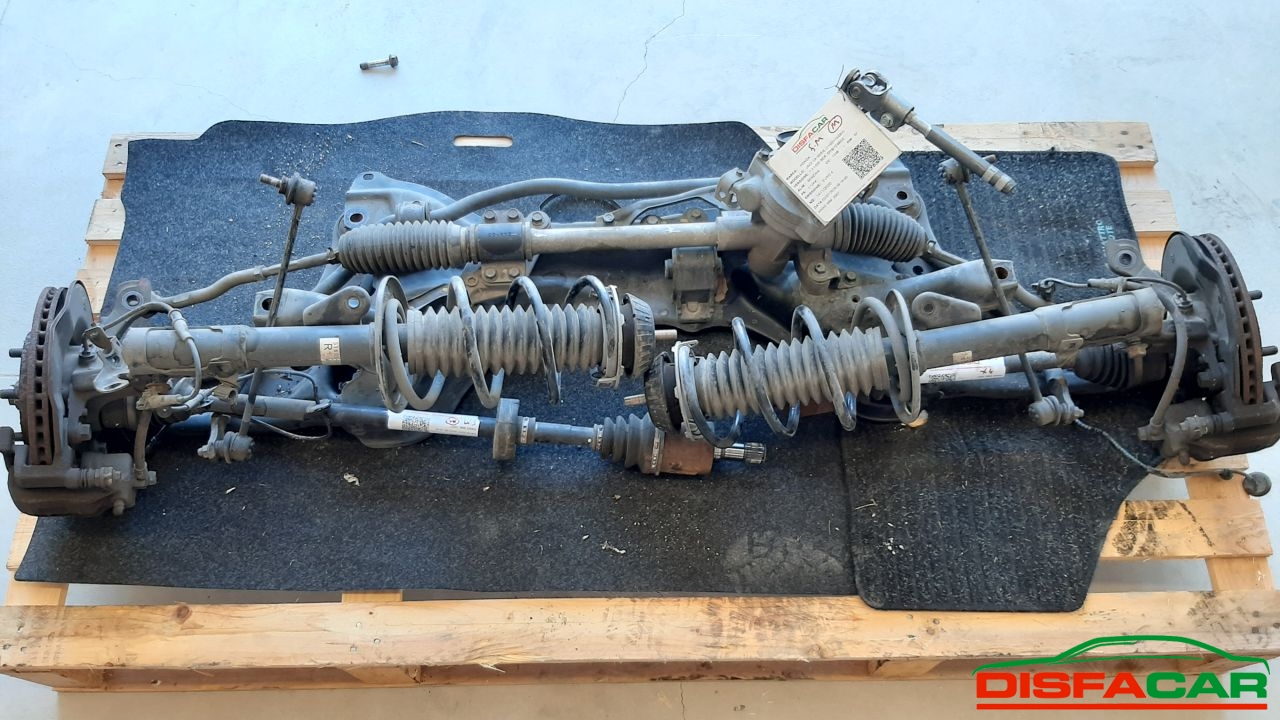 Telaietto anteriore usato Honda Jazz Manca semiasse DX e SX 2002, codice L12A4 – foto 10 di 11