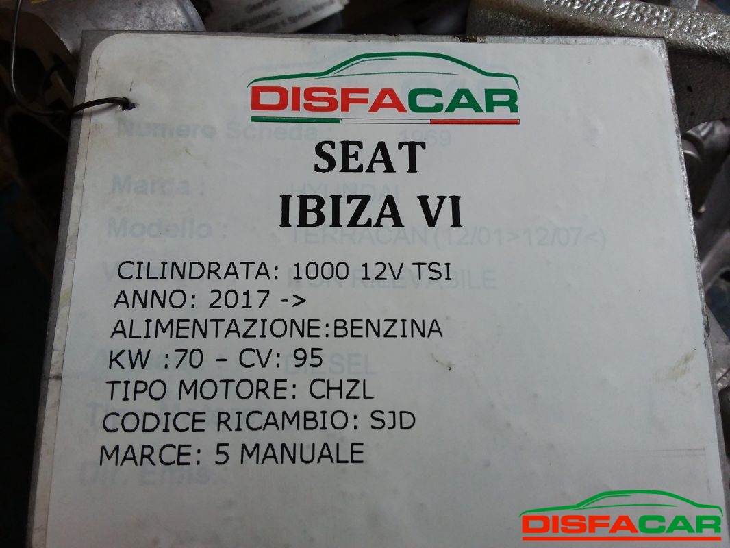 Cambio usato Volkswagen Polo SEAT IBIZA VI 2017, codice DFNA – foto 14 di 14