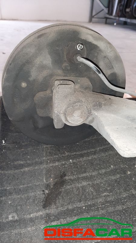 Assale posteriore usato Peugeot 206 SENZA ABS 1998, codice DW8 – foto 3 di 5