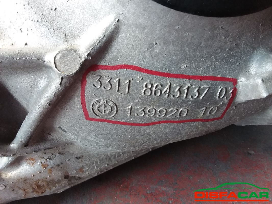 Differenziale posteriore usato BMW X3 (G01) CON ALBERO DI TRASMISSIONE 2017, codice B47D20A – foto 12 di 21