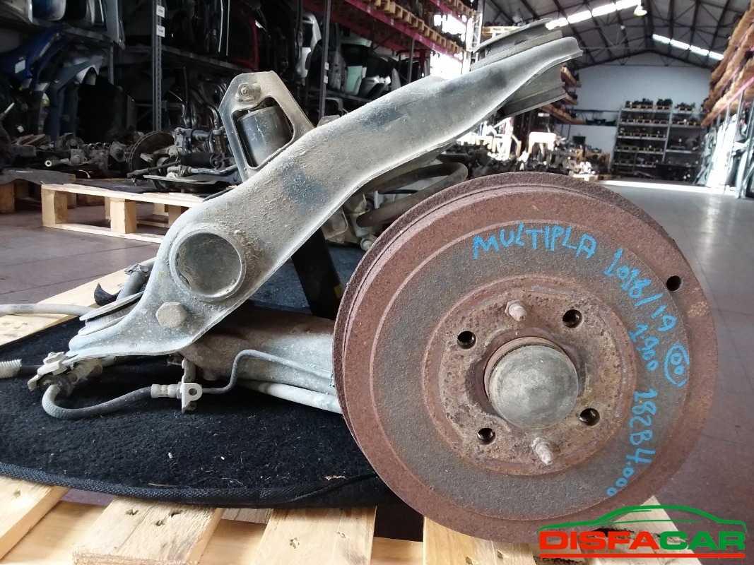 Assale posteriore usato Fiat Multipla FRENI A TAMBURO 1998, codice 182B4000 – foto 3 di 7